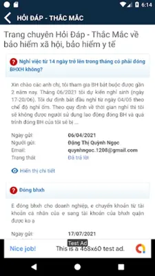 Tra Cứu BHXH android App screenshot 0