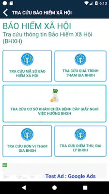 Tra Cứu BHXH android App screenshot 2